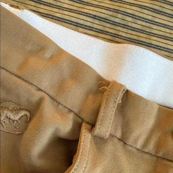 Piper by SmartPak Breeches Tan Paisley Silicone Grip Full Seat Riding Pants - Picture 8 of 16